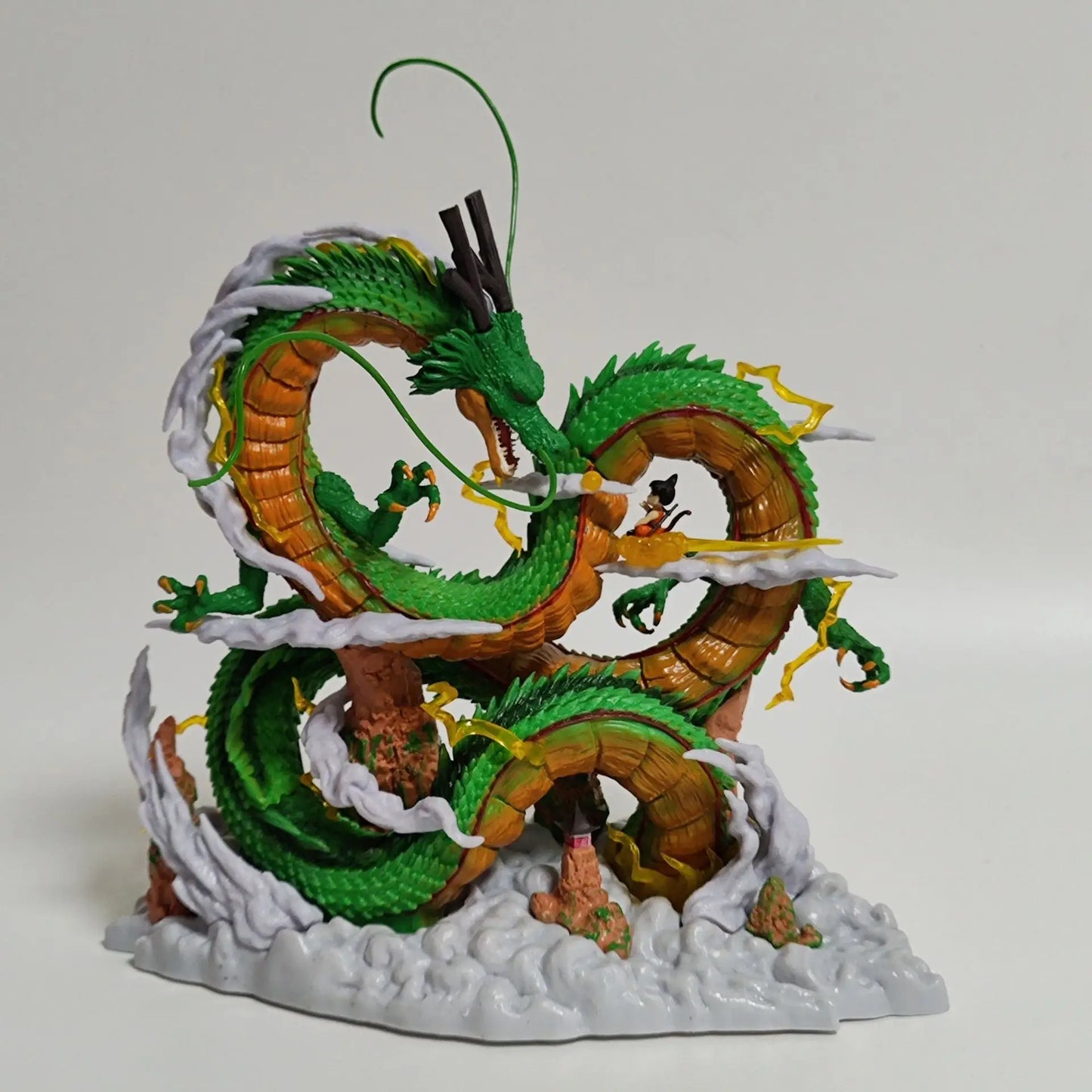Dragon Ball Goku & Shenron Figure – 24cm PVC Anime Statue Model Toy with Box (Collector’s Edition)