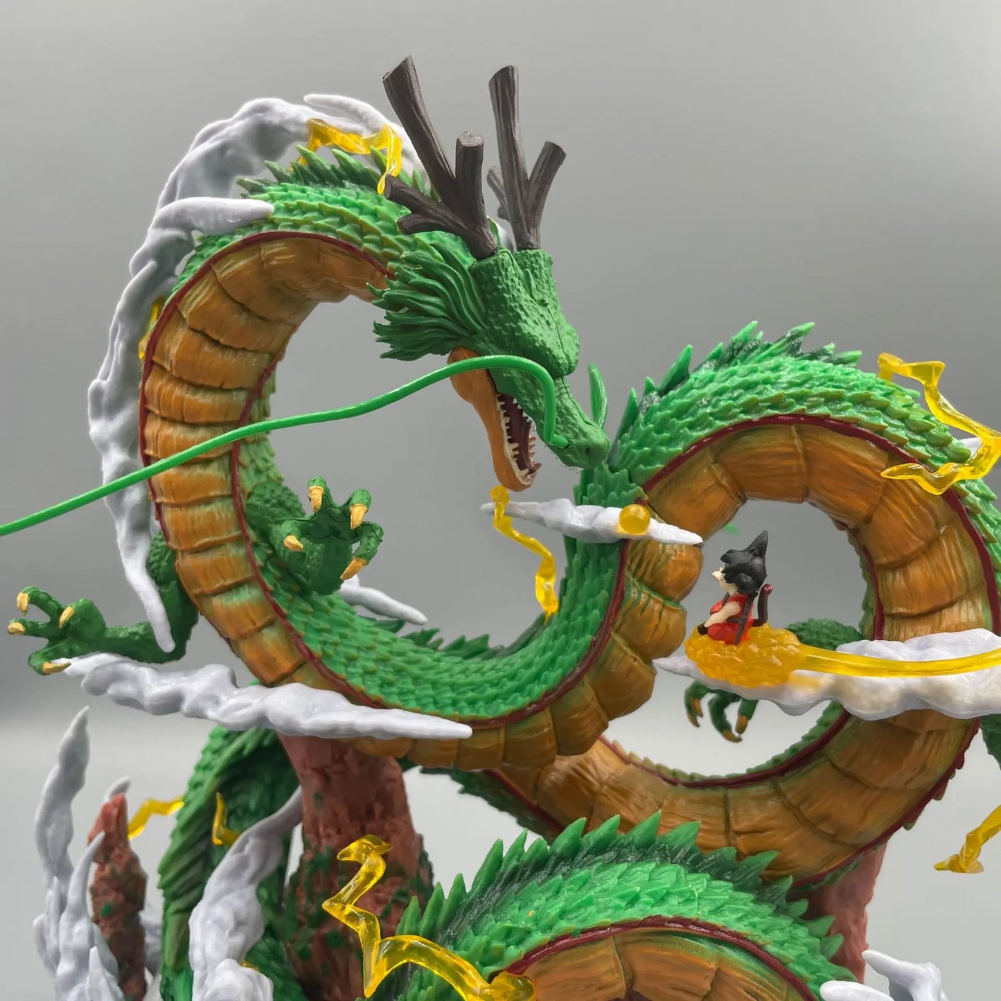 Dragon Ball Goku & Shenron Figure – 24cm PVC Anime Statue Model Toy with Box (Collector’s Edition)