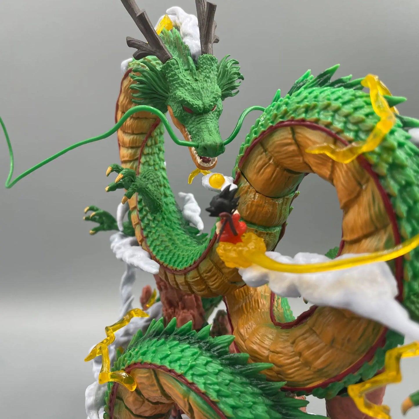 Dragon Ball Goku & Shenron Figure – 24cm PVC Anime Statue Model Toy with Box (Collector’s Edition)