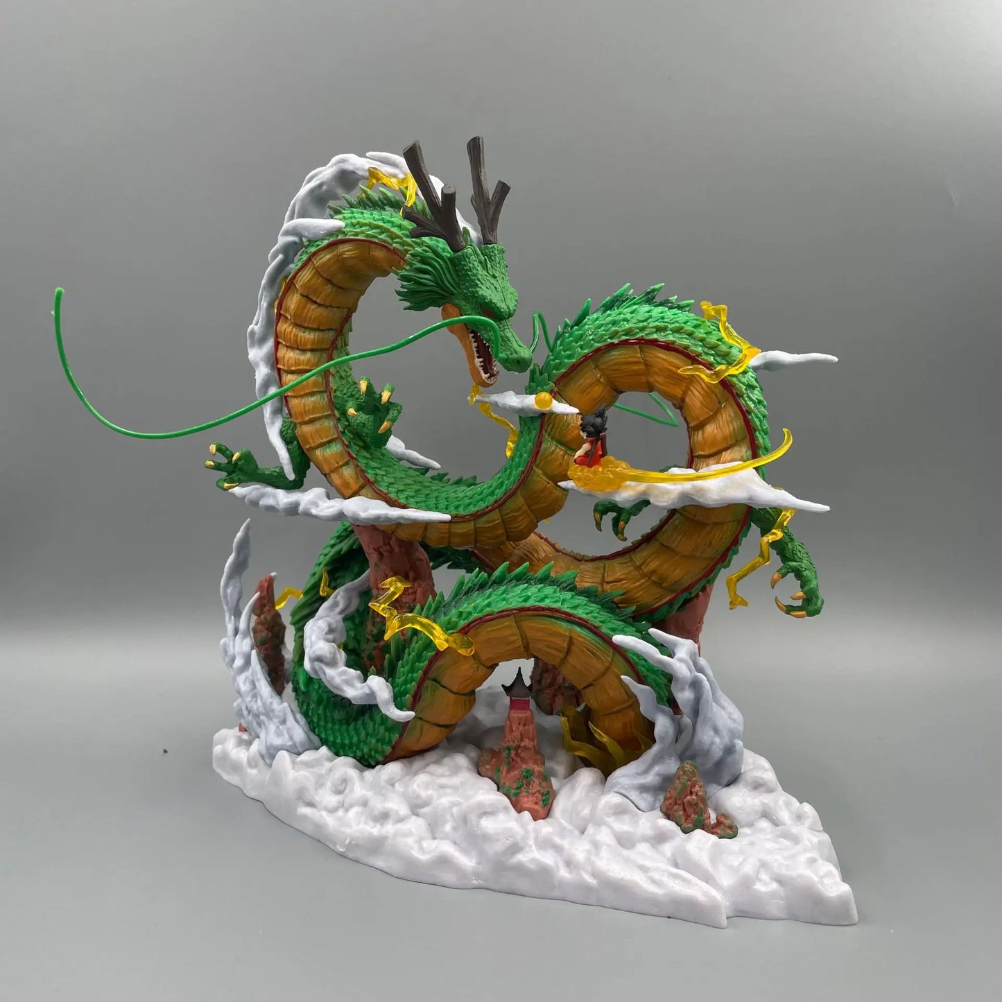 Dragon Ball Goku & Shenron Figure – 24cm PVC Anime Statue Model Toy with Box (Collector’s Edition)