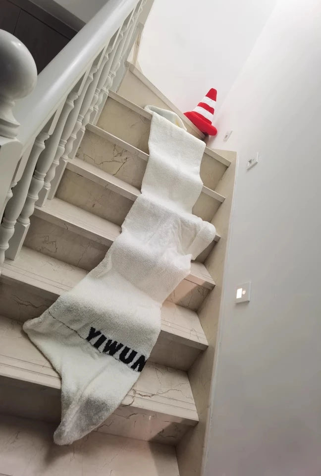 Giant Sock Sleeping Bag β Funny Soft Blanket for Adults & Kids (1.5m)