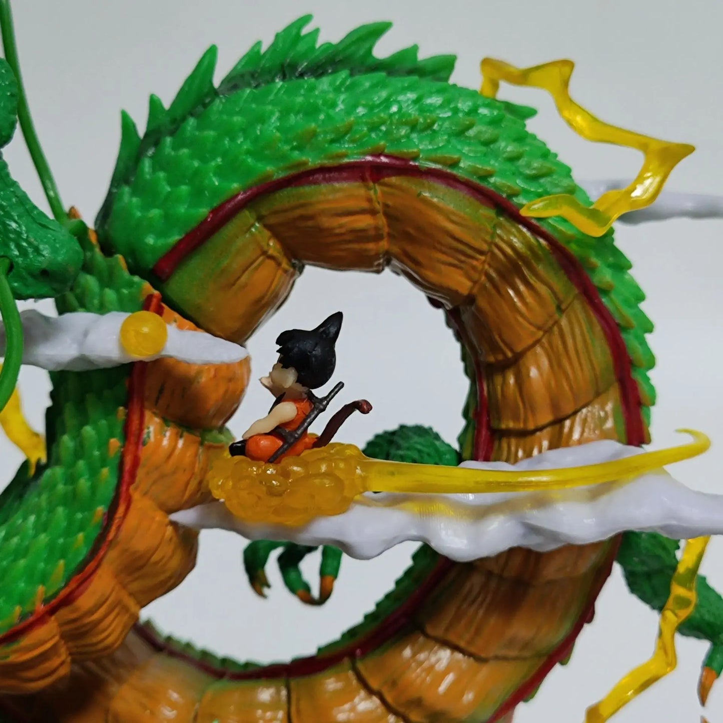 Dragon Ball Goku & Shenron Figure – 24cm PVC Anime Statue Model Toy with Box (Collector’s Edition)